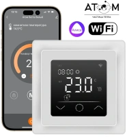 Терморегулятор ATOM Beta Wi-Fi белый (CN2286)