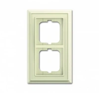 2 постовая рамка бежевая ABB Династия 2CKA001754A4601