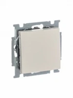 Выключатель 1-клав. бежевый ABB Basic 55 2CKA001012A2146