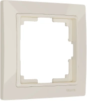 Рамка из пластика на 1 пост Snabb Basic слоновая кость Werkel Snabb basic слоновая кость W0012003