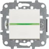Выключатель 1-клав. + подс. белый ABB Zenit 2CLA220100N1101|2CLA219100N1001|2CLA227190N1001