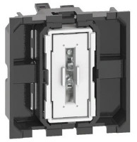 K4001M2A Bticino Living Now механизм выключателя 1-клав. 2 мод. авт. зажим