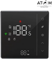 Терморегулятор ATOM Alpha ECO Light черный (CN2317)