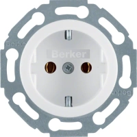 Розетка с шторками 4755 Berker
