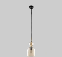 Подвесной светильник со стеклянным плафоном TK Lighting 11039 Sophia Cognac