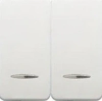 Выключатель двухклавишный с подсв.10А Fede FD16705-Lx2 | FD16039-1x2 | FD16505x2 | FD16-BAST