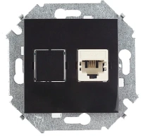 Розетка компьютерная RJ45 Simon 15 1591598-032