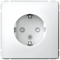 Розетка с заземлением со шторками Systeme Electric ArtGallery, 16А, БЕЛЫЙ  GAL000145