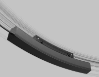 Slim Magnetic Блок питания 100W для радиусного шинопровода черный Ø 1200mm 95057/00 Elektrostandard 95057/00