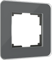 Рамка из стекла на 1 пост Elite графит Werkel Elite графит W0012440
