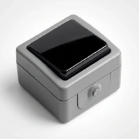 Одноклавишный выключатель проходной , накладного монтажа, IP54 Jasmart JM012