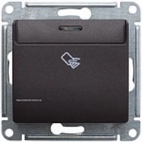 Выключатель карточный сх.6 цв. шоколад Schneider Electric Glossa GSL000869