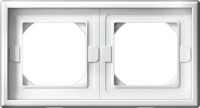 Рамка 2-поставая IP44 универсальная Systeme Electric ArtGallery, БЕЛЫЙ  GAL440102
