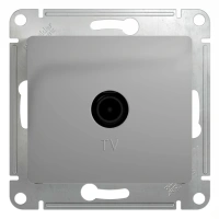 Розетка TV проходная 4DB Systeme Electric Glossa, алюминий GSL000392