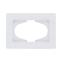 Рамка для двойной розетки, белый Kollinger Eleganz Acryl EA120WH