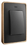 Рамка 1-пост Графит-Дерево Simon 82 Detail Select 8201610-271
