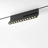 Mini Magnetic Трековый светильник 12W 3000K черный Elektrostandard 85208/01