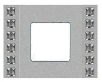 Рамка 1-пост Sand Fede Crystal De Luxe FD01261CB