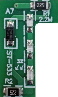 Синий светодиод 230V переключатели MEITON AB4741