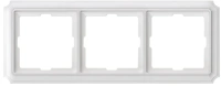 Рамка 3-постовая Merten Antique Schneider Electric MTN483319, полярно-белый