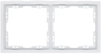 Рамка 2-постовая, белый матовый Kollinger Eclipse EC2WH