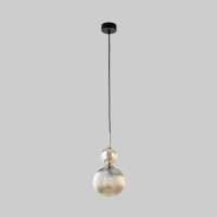 Подвесной светильник с плафонами из фактурного стекла TK Lighting 11040 Sophia Cognac