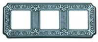 Рамка 3-пост Хром светлый Fede Siena FD01353CB