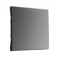 Перекрестный 1-клав выключатель графит матовый Werkel W1113001 + W1119064
