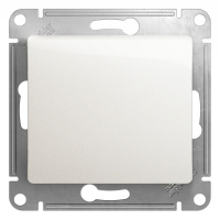 Выключатель 1-клавишный схема 1 10АХ Systeme Electric Glossa, перламутр GSL000611