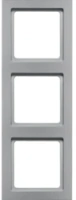 Рамка 3 местная алюминий 10136094 Berker Q3