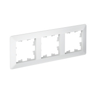 Рамка 3-поставая универсальная Systeme Electric AtlasDesign Air, лотос ATN221303