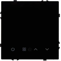 Терморегулятор для теплого пола, цифровой Черный Brionilux серия Z (ZG702BK)