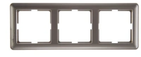 Рамка 3-постовая вертикальная Systeme Electric W59, шампань KD-3-48