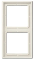 Рамка двухместная цвет бежевый Jung LS990 LS982W