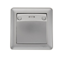 Карточный выключатель без задержки отключения Systeme Electric (Schneider Electric) W59, матовый хром VS616-051-58