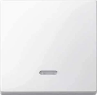 Выключатель однаклавишный с подсветкой Merten M активный белый MTN3131-0000 | MTN436025 Schneider Electric