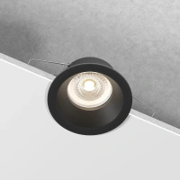 Светильник встраиваемый Andi GU10 черный IP44 Elektrostandard 25061/01