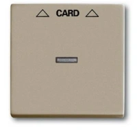 Карточный выключатель шампань ABB Basic 55 2CKA001012A1713|2CKA001710A3929