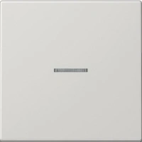 Выключатель одноклавишный с подсветкой Jung LS990 501U+90+LS990KO5LG