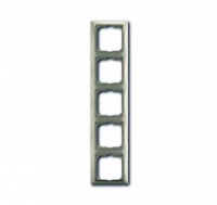 5 постовая рамка шампань ABB Basic 55 2CKA001725A1505