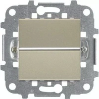 Выключатель 1-клав. шампань ABB Zenit 2CLA220100N1901|2CLA227190N1001