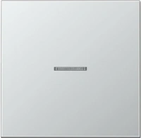 Выключатель одноклавишный с подсветкой Jung LS990 501U+90+AL2990KO5