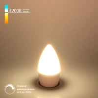 Светодиодная лампа "Свеча" Dimmable C35 7W 4200K E27 Elektrostandard BLE2775