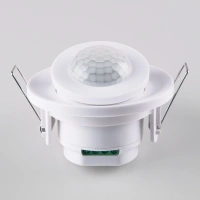 Инфракрасный датчик движения 8м 1200W 360° IP20 Elektrostandard SNS-M-12 белый