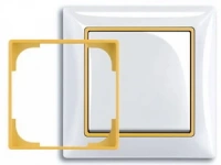 Декоративная вставка желтая 2516-905-507 ABB ABB Basic 55 2CKA001726A0226