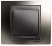 Рамка 1-пост металл Никель Schneider Unica MGU66.002.239