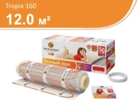 Нагревательный мат для теплого пола Теплолюкс TROPIX-160 MHH 1920 Вт 12.0 кв.м
