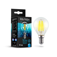 Филаментная лампа Voltega Globe E14 9W 4000K Graphene 7137
