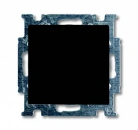 Выключатель 1-клав. chateau черный ABB Basic 55 2CKA001012A2174