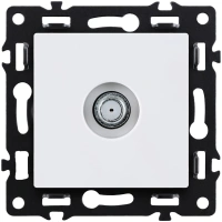 Розетка TV, белый Kollinger Asthetik AS-020WH